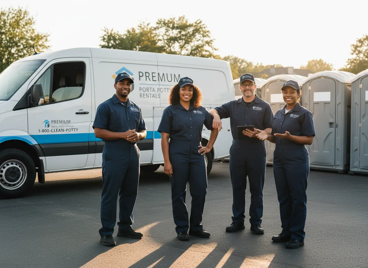 VIP Portable Toilets company in Alger, OH